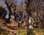 Gathering Leaves - 休·博尔顿·休琼斯